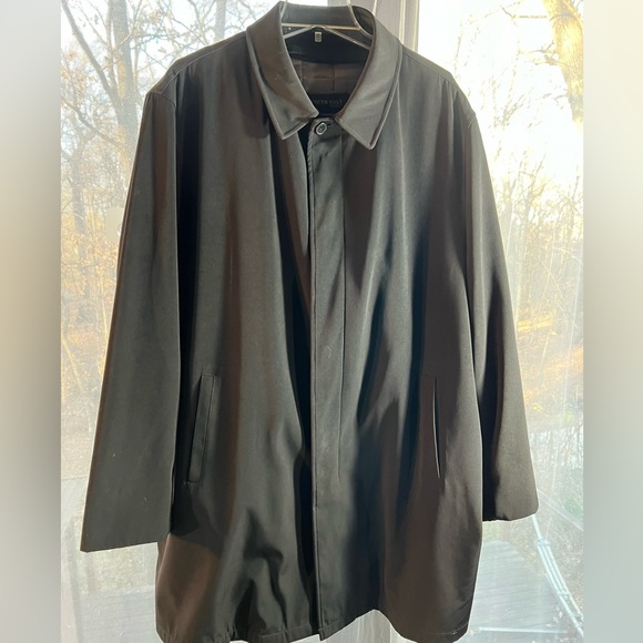 Kenneth Cole New York in person condition black coat with extra warm vest. XL - Picture 3 of 12